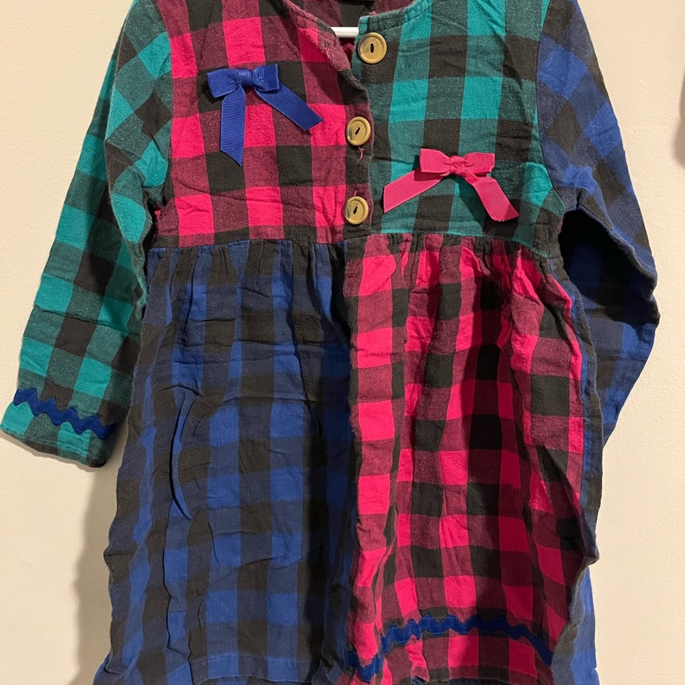 Buster Brown Multicolor Vintage Dress